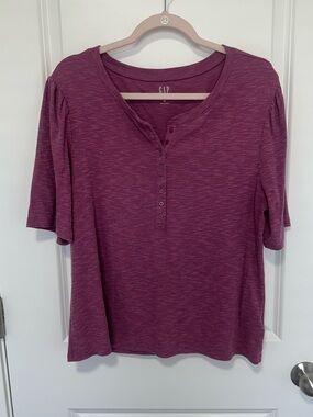 Gap Rib Henley Top